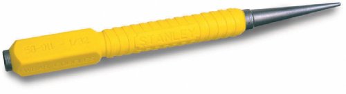 Stanley Dynagrip Nail Punch 1/32In 0 58 911, Yellow/Silver