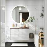 IKEA ÄNGSJÖN / BACKSJÖN kommod/tvättställ/kran 102x49x71 cm