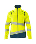 JAKKE, 5XL, HI-VIS GUL/MØRK PETR