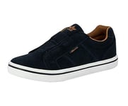 Lico Homme Jimdo Slipper Baskets Enfiler, Bleu (Marine/Braun Marine/Braun), 46 EU