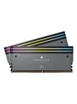 Corsair Dominator Titanium DDR5-6000 - 96GB - CL30 - Dual Channel (2 pcs) - AMD EXPO & Intel XMP - Grå med RGB