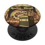 Tête de radio rétro vintage PopSockets PopGrip Interchangeable
