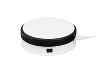 EUROPALMS Rotary Plate 15cm up to 5kg white, Europalms rotationsplattan 15 cm upp till 5 kg vit