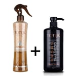 Totex Argan Oil Shampoo 750ml & Argan Leave In Spray Conditioner 400ml Set