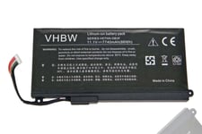 Batterie Li-Polymer vhbw pour ordinateur portable Hewlett Packard HP Envy 17-3000 Remplace: 657240-271, HSTNN-DB3F, HSTNN-IB3F, TPN-I103, VT06XL.