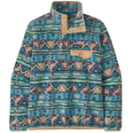 PATAGONIA W's Lw Synch Snap-t P/o - Bleu / Vert Beige taille XS 2024