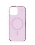 iDeal Clear Mobilskal MagSafe iPhone 13 / 14 / 15 / 16e Light Pink