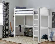 Habitat Brooklyn High Sleeper Bed Frame - White Single