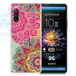 Deco Sony Xperia 10 III skal - Domstol Blomma multifärg