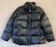 Lauren Ralph Lauren Down Jacket Mtlc Hid Hood Ladies Coat Size XL REF JN11+
