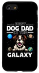 Coque pour iPhone SE (2020) / 7 / 8 Best Dog Dad In The Galaxy Brittany Dog Puppy Dogs Lovers