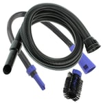 2.5m Hoover Hose Pipe + Long Crevice Tool For Numatic HENRY XTRA HVX200 Vacuum