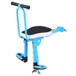 Edmend Quick Release Front Mount Child Bicycle Seat Kids Saddle Electric Bicycle Bike Children Safety Front Seat Saddle Cushion Bicycle Seat Cushion Saddle for Mountain Bike (Color : B)