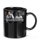 Red The Shawshank Redemption Quote Morgan Freeman Coffee Mug for Women and Men Tea Cups