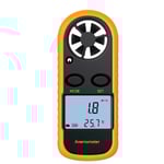 Digital Anemometer LCD Vindhastighetsmätare Luftflödeshastighetsmätare