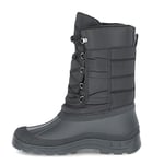 Trespass Men's Straiton Ii Snow Boots, Black, 9 UK