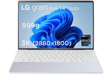 PC portable Lg Gram 14" OLED WQXGA+ Intel Core i7 1360P RAM 16 Go LPDDR5 1 To SSD Intel Iris Xe Plateforme Intel Evo