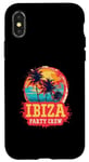 Coque pour iPhone X/XS Ibiza Party Crew Vacances