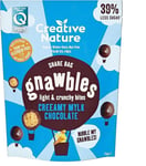Creative Nature Gnawbles Creamy Mylk Chocolate 75g-6 Pack
