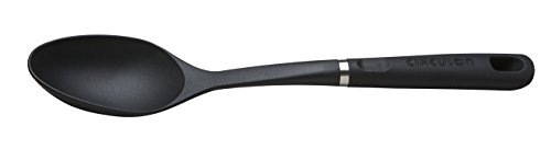 Circulon 46608 - Momentum - Plastic Serving Spoon - Heat Resistant - Comfort Handle - Nylon - Plastic Utensil - Black