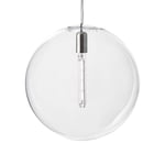 Design House Stockholm - Luna Lamp Clear Large - Transparent - Pendellampor