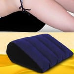 Triangle Pillow Inflatable Body Position Pad Armrest Vers A Blue