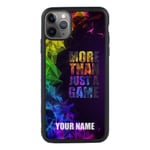 Gamer Personalised iPhone XS MAX Glass Case Compatible Cover