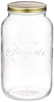 Bormioli Rocco BOR1299 4 Seasons Jar with Capsules, 3.8 kg, Glass