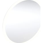 Geberit Option Round spegel med belysning, dimbar, Ø50 cm