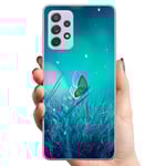 Samsung Galaxy A52s 5G TPU Mobilskal Magical Butterfly