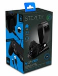 STEALTH SP-C60 Black Charging Station with Headset Stand for PS4 - BRAND NEW
