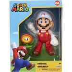 Figurine - JAKKS PACIFIC - Super Mario Bros : Mario de Feu - 10 cm