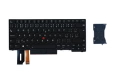 Lenovo ThinkPad P43s Keyboard Czech Black Backlit 01EN978