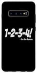 Galaxy S10+ 1-2-3-4! Punk Rock Countdown Tempo Funny Case
