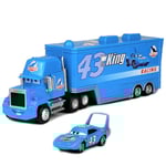 Lightning McQueen Jackson Storm Mack Uncle Truck Bilmodell Chariot king