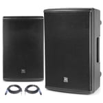 Pair of 12" PA System Speakers for Mobile DJ Disco Live Band Stage 600w RMS
