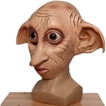 Dobby Latex Mask Halloween Maskeradfest Cosplay Helmask Mask Accessroy Kostym Rekvisita