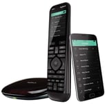 Logitech Harmony Elite Enhanced Universal Remote Control for SKY, Apple TV, fireTV, Alexa, Roku, Netflix, Sonos and Smart Home, Easy Set-Up, App and Hub, LG/Samsung/Sony/Hisense/Xbox/PS4 - Black