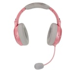 (Pink) Gaming Headset Rechargeable Wireless Gaming Headset With 3 Sound
