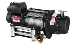 Warrior Winches T-1000 22,000lb Severe Duty Vinssi, 12V, teräsvaijeri