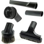 32mm Mini Crevice Stair & Round Brush Tool Kit Fits Philips Vacuum Cleaners