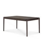 Ethnicraft - Bok Extendable Dining Table Brown Oak - 90x160-240 cm - Matbord - Brun - Trä