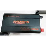Antarion - Convertisseur de tension Pur Sinus 1000W 12V/230V Camping-Car - Noir