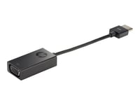 HP HDMI to VGA Display Adapter - Adaptateur vidéo - HD-15 (VGA) femelle pour HDMI mâle