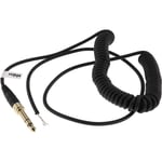Vhbw - Câble audio aux compatible avec Beyerdynamic dt 990, dt 990 Pro casque - Avec prise jack 3,5 mm, vers 6,3 mm, 100 - 300 cm, noir