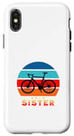 Coque pour iPhone X/XS Spin Sister Mountain Bike Cyclist Cycling Coach Bicycle