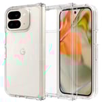 Mobique Google Pixel 9 Pro Fold Crystal Hybrid-skal, transparent