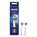 Oral-B Pro 3D White Replacement Toothbrush Heads 2 Pack - EB18PRX-2