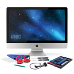 OWC 2.0TB SSD Upgrade Bundle For 2011 iMacs, OWC 2.0TB Mercury Extreme Pro 6G SSD, AdaptaDrive 2.5" to 3.5" Drive Converter Bracket, In-line Digital Thermal Sensor Cable, Installation tools