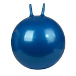 Jump Bounce Space Hopper Retro Excercise Ball,Large Exercise Retro Space Hopper Play Ball Toy Kids Adult Game Bouncing Ball Exercise Play Toy Ball Indoor Outdoor Adult Kids Party Game (Blue)